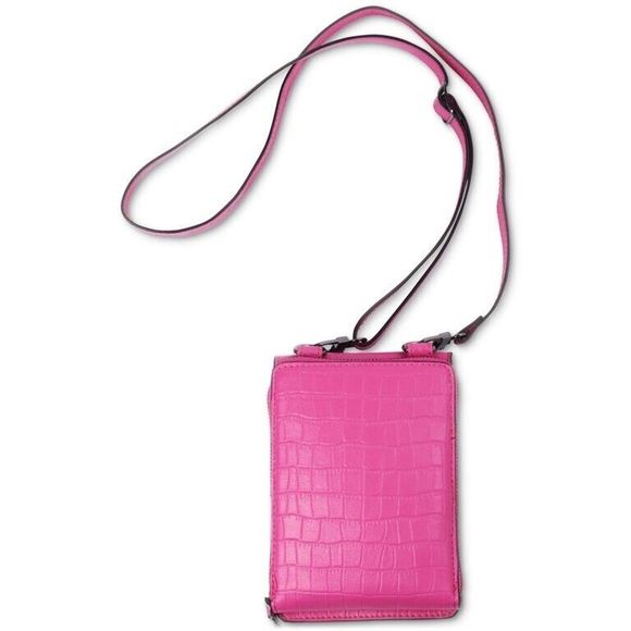 INC International Concepts Mini Cross Body Bag Fanny Hot Pink - Picture 2 of 7